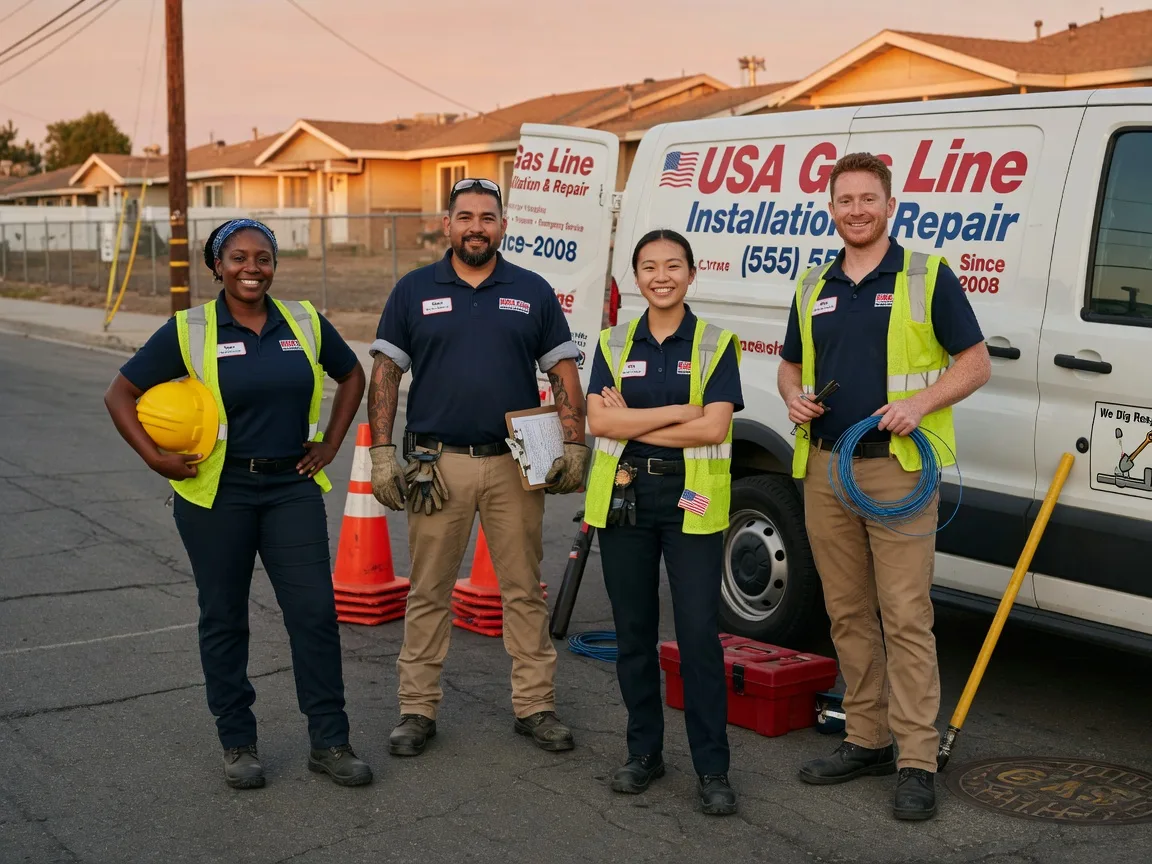 Gas Line Installation company in Calera, AL